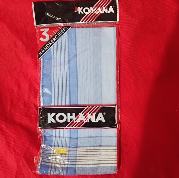 Other - NEW Kohana 3 Men handkerchiefs